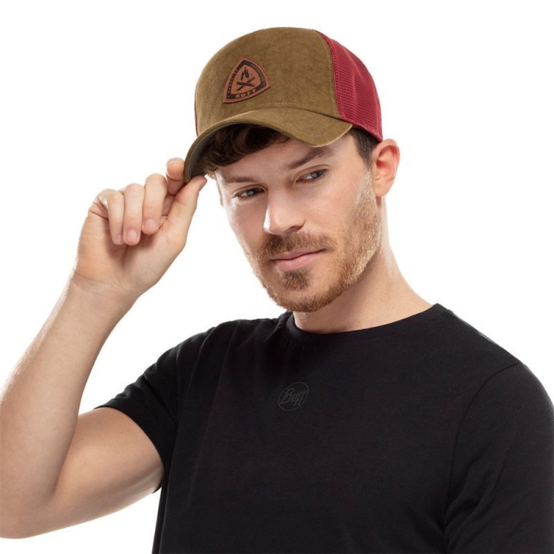 Czapka z daszkiem Buff Trucker Cap Lowney Khaki