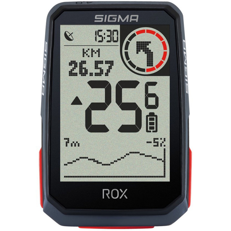 Licznik rowerowy Sigma ROX 4.0 czarny