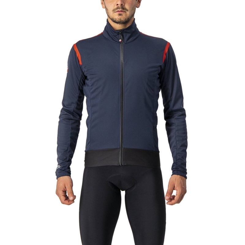 Kurtka rowerowa Castelli Alpha Ros 2 Light niebieska