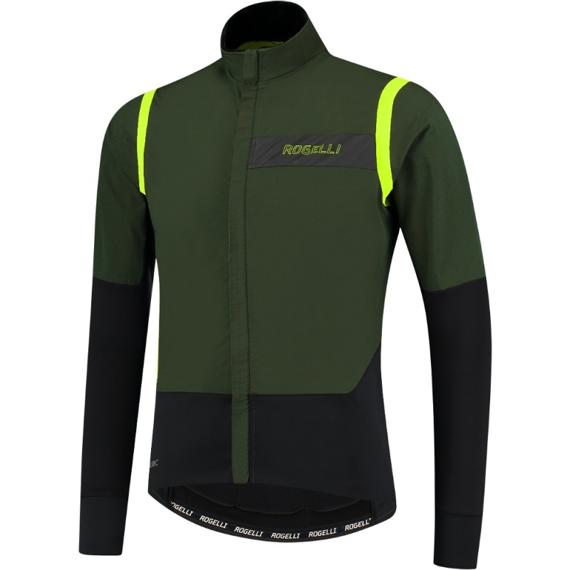 Kurtka rowerowa Rogelli Infinite khaki