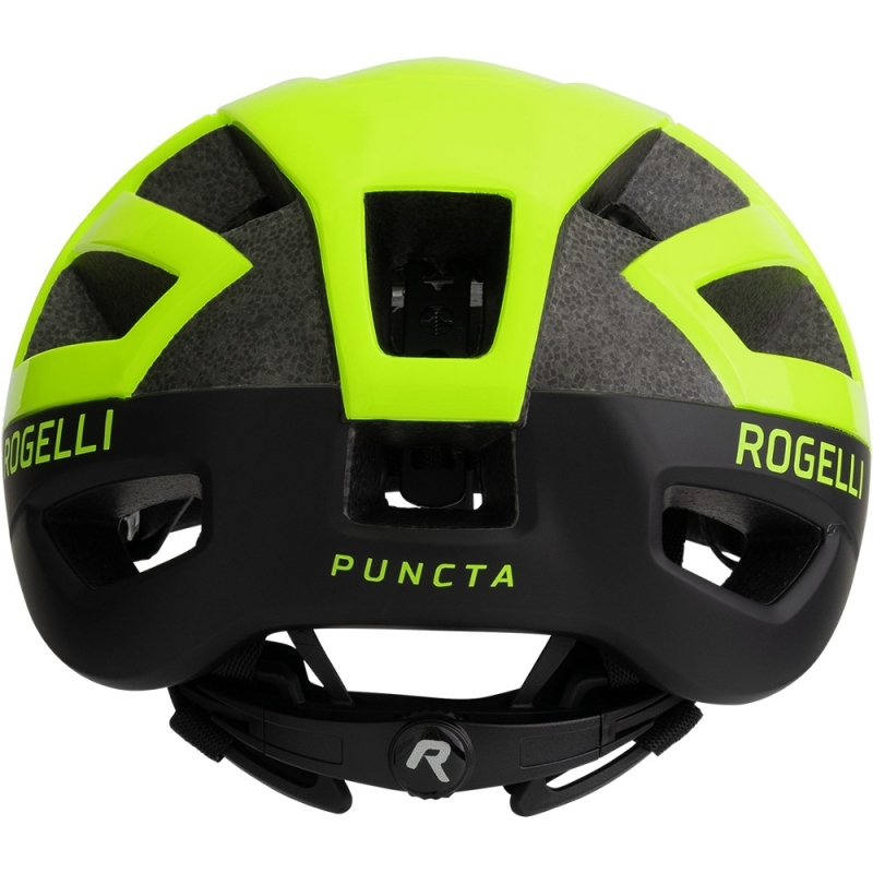 Kask rowerowy Rogelli Puncta żółty