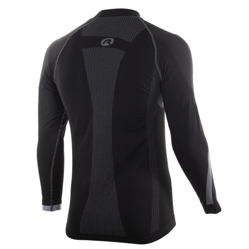 Koszulka z długim rękawem Rogelli Compression czarna
