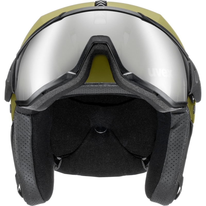 Kask narciarski Uvex Instinct Visor zielony