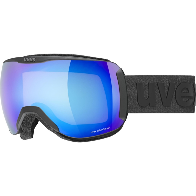 Gogle narciarskie Uvex Downhill 2100 CV czarno-niebieskie