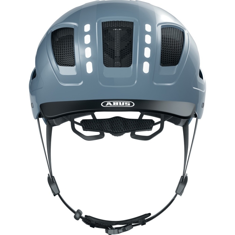 Kask rowerowy Abus Hyban 2.0 LED niebieski