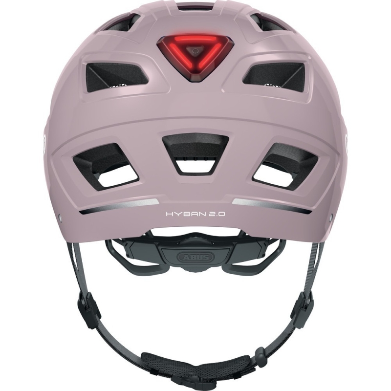 Kask rowerowy Abus Hyban 2.0 różowy