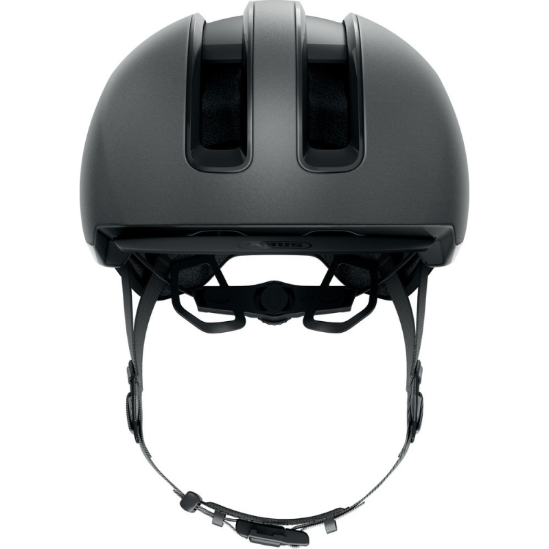 Kask rowerowy Abus HUD-Y ciemnoszary