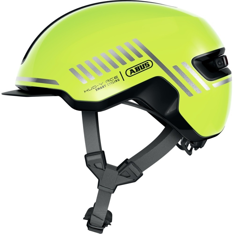 Kask rowerowy Abus HUD-Y żółty