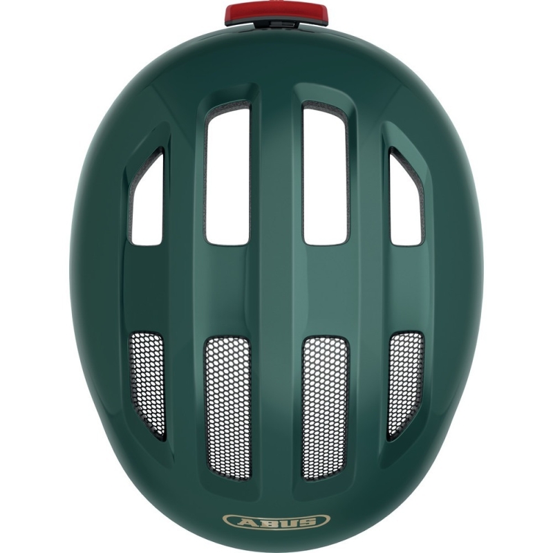 Kask rowerowy Abus Smiley 3.0 ACE LED zielony