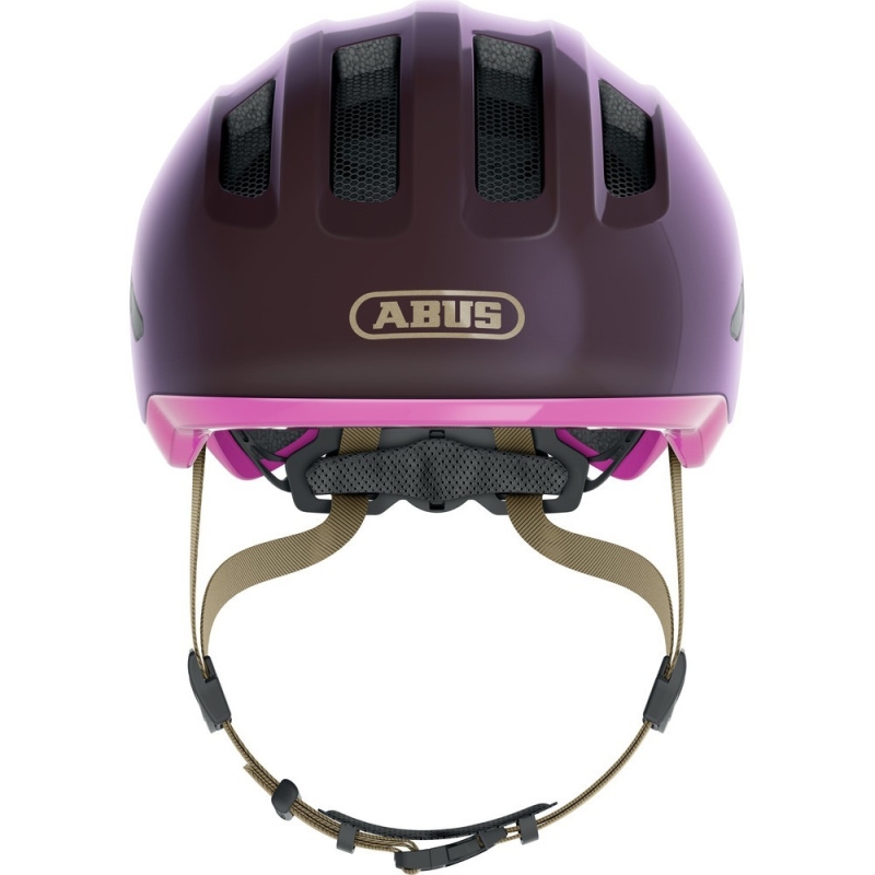 Kask rowerowy Abus Smiley 3.0 ACE LED fioletowy