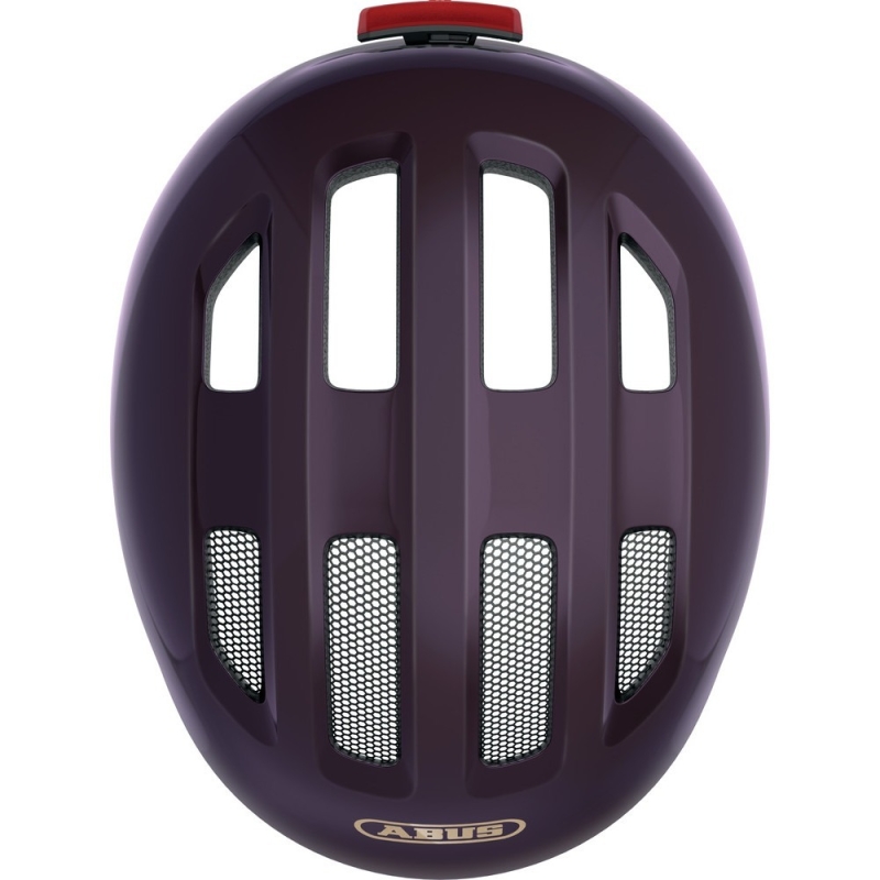Kask rowerowy Abus Smiley 3.0 ACE LED fioletowy