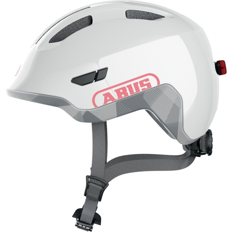 Kask rowerowy Abus Smiley 3.0 ACE LED biały