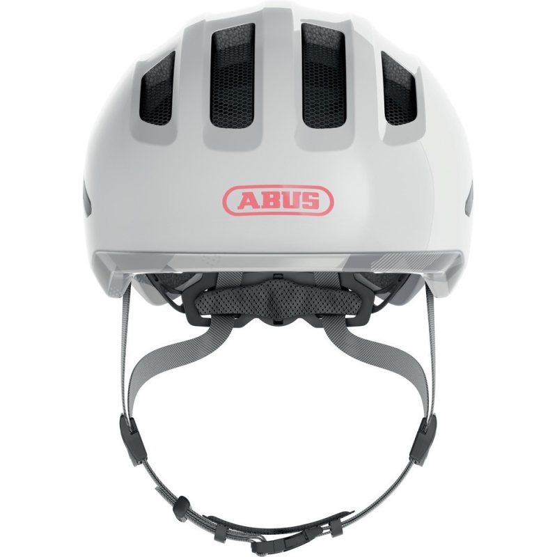 Kask rowerowy Abus Smiley 3.0 ACE LED biały