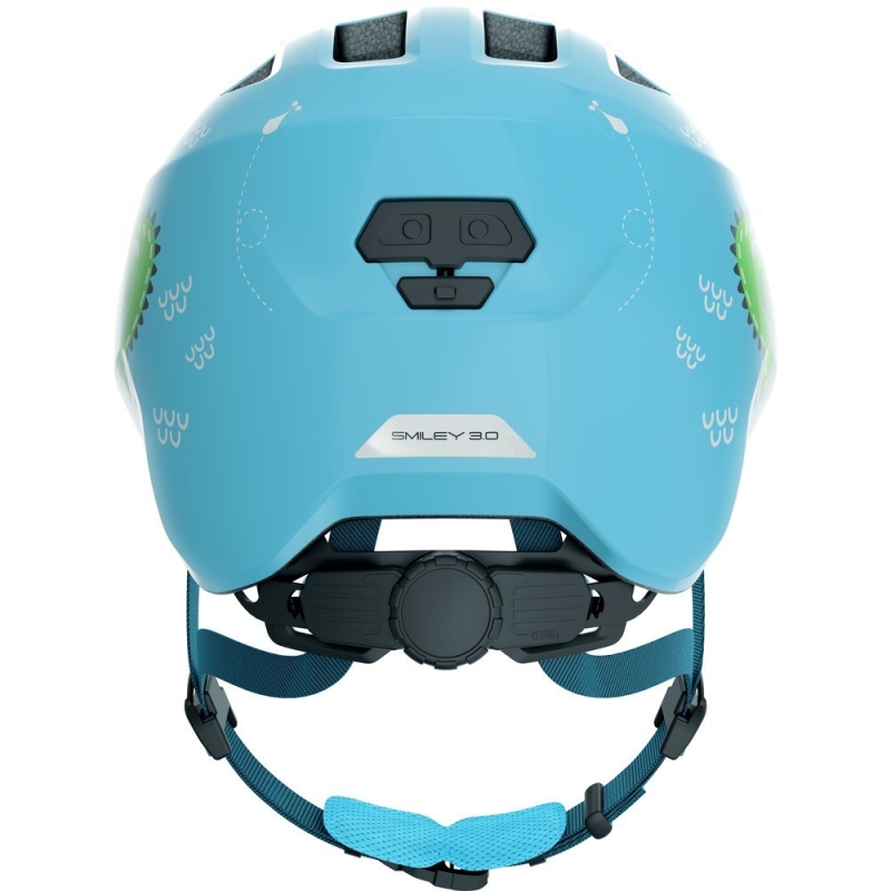 Kask rowerowy Abus Smiley 3.0 niebiesko-zielony