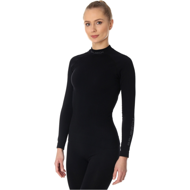 Bluza termoaktywna damska Brubeck Extreme Thermo czarna