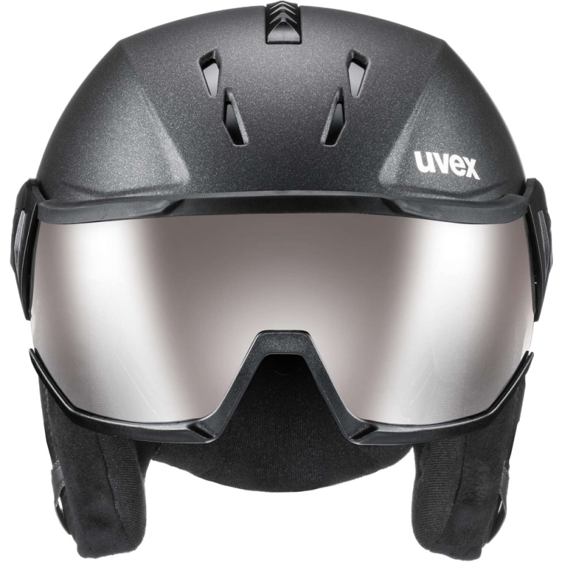 Kask narciarski Uvex Instinct Visor Pro V czarny