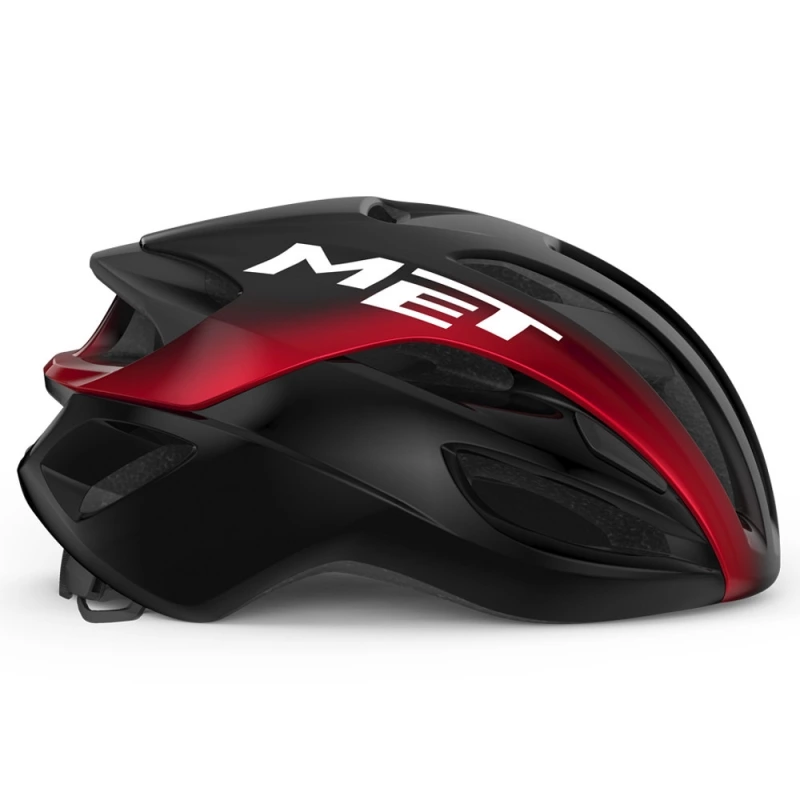 Kask rowerowy MET Rivale II MIPS czarno-czerwony