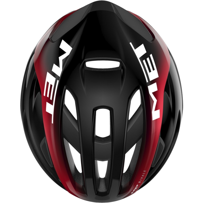 Kask rowerowy MET Rivale II MIPS czarno-czerwony