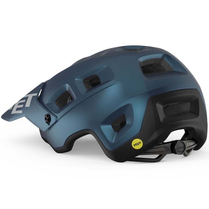 Kask rowerowy MET Terranova MIPS niebieski