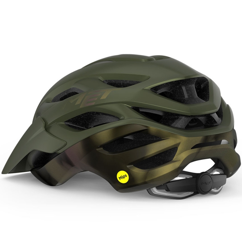 Kask rowerowy MET Veleno MIPS zielony