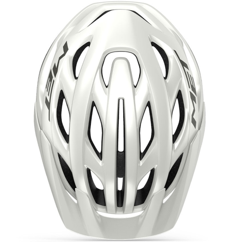 Kask rowerowy MET Veleno biało-szary