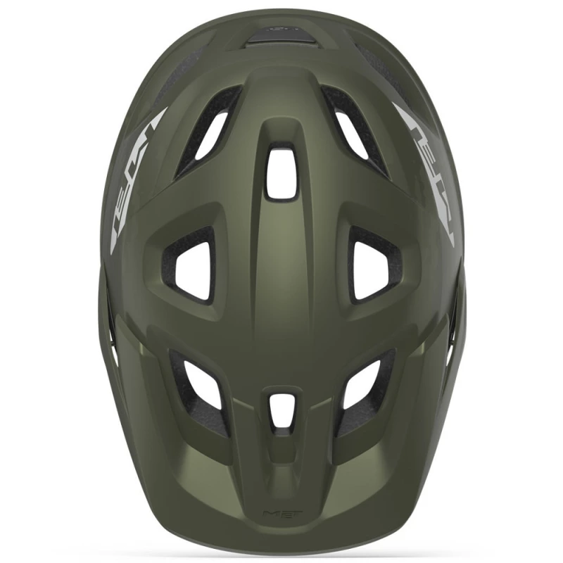 Kask rowerowy MET Echo MIPS zielony