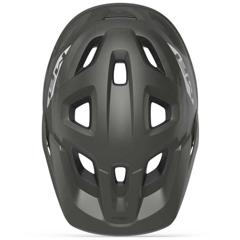 Kask rowerowy MET Echo szary
