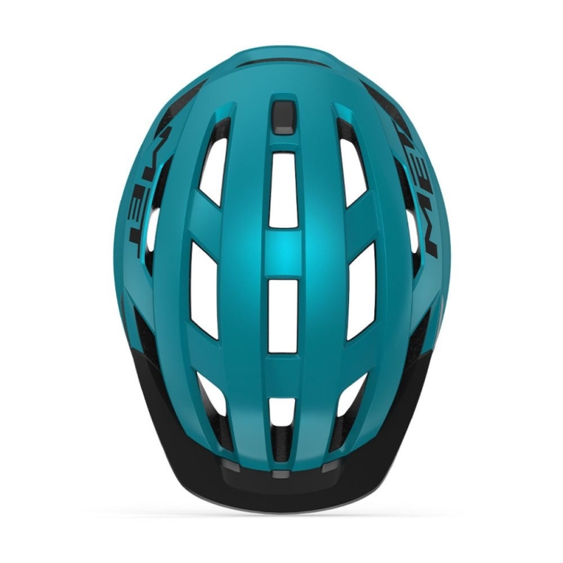 Kask rowerowy MET Allroad niebieski