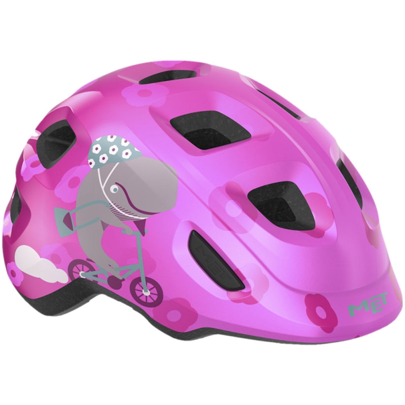 Kask rowerowy MET Hooray jasnoróżowy