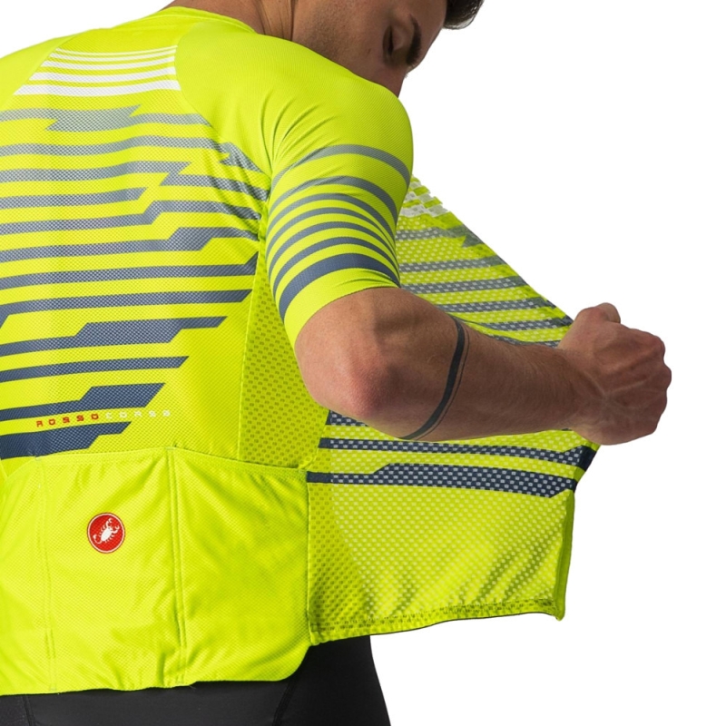 Koszulka Castelli Climbers 3.0 SL żółta