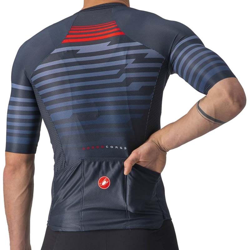 Koszulka Castelli Climbers 3.0 SL granatowa
