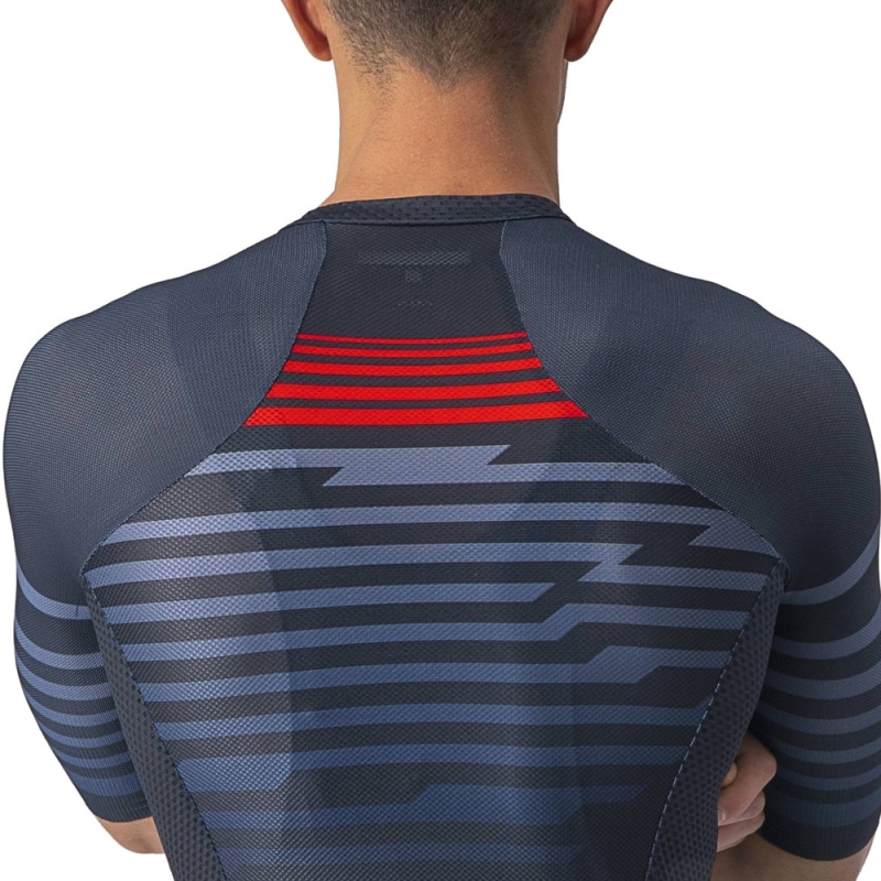 Koszulka Castelli Climbers 3.0 SL granatowa