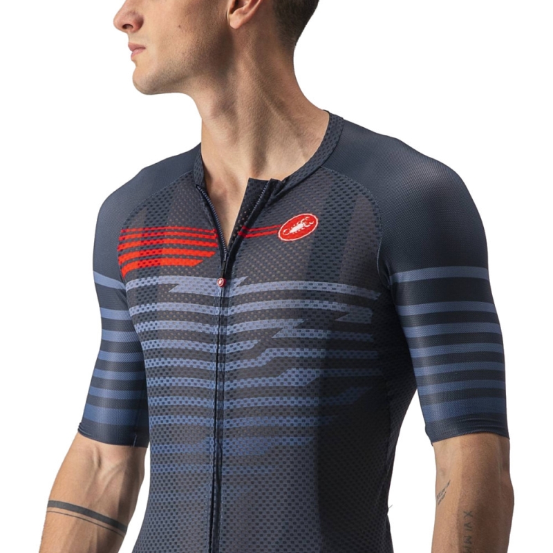 Koszulka Castelli Climbers 3.0 SL granatowa