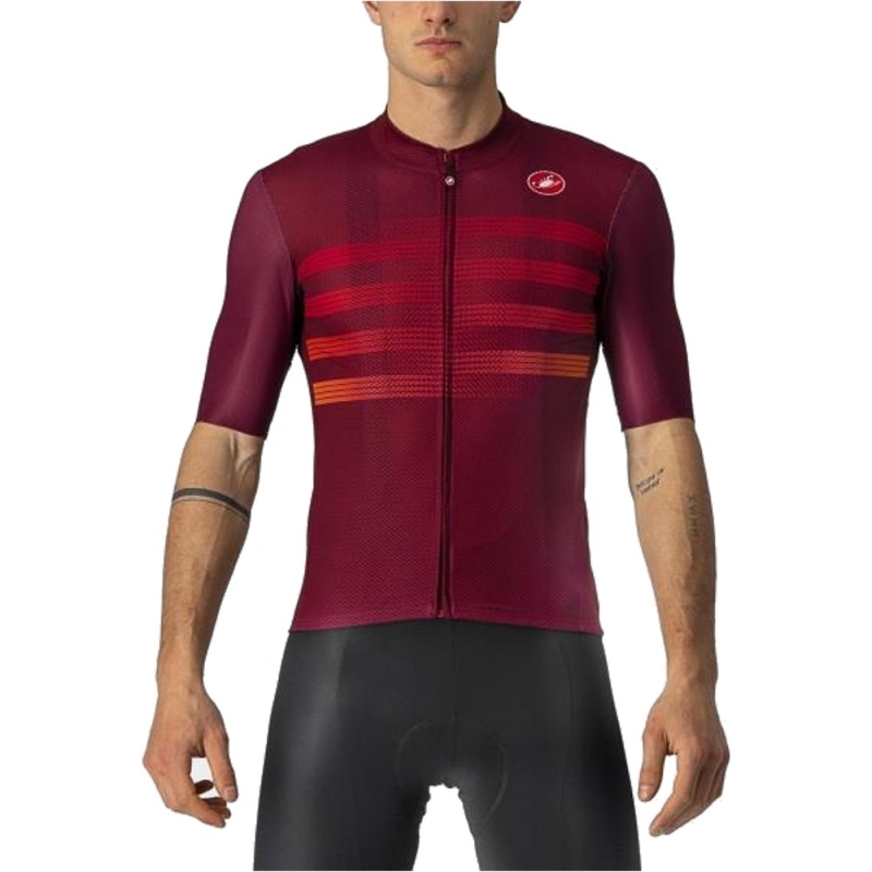 Koszulka Castelli Endurance Pro czerwona
