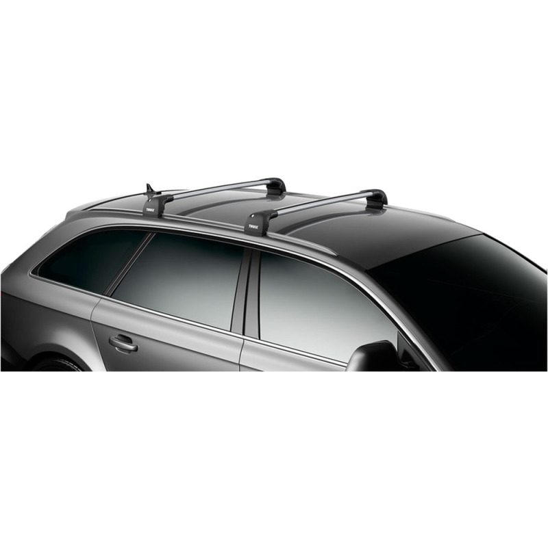 Bagażnik dachowy Thule Wingbar Edge Rapid System AUDI Q5 5-dr SUV 08-17 zintegrowane relingi srebrny