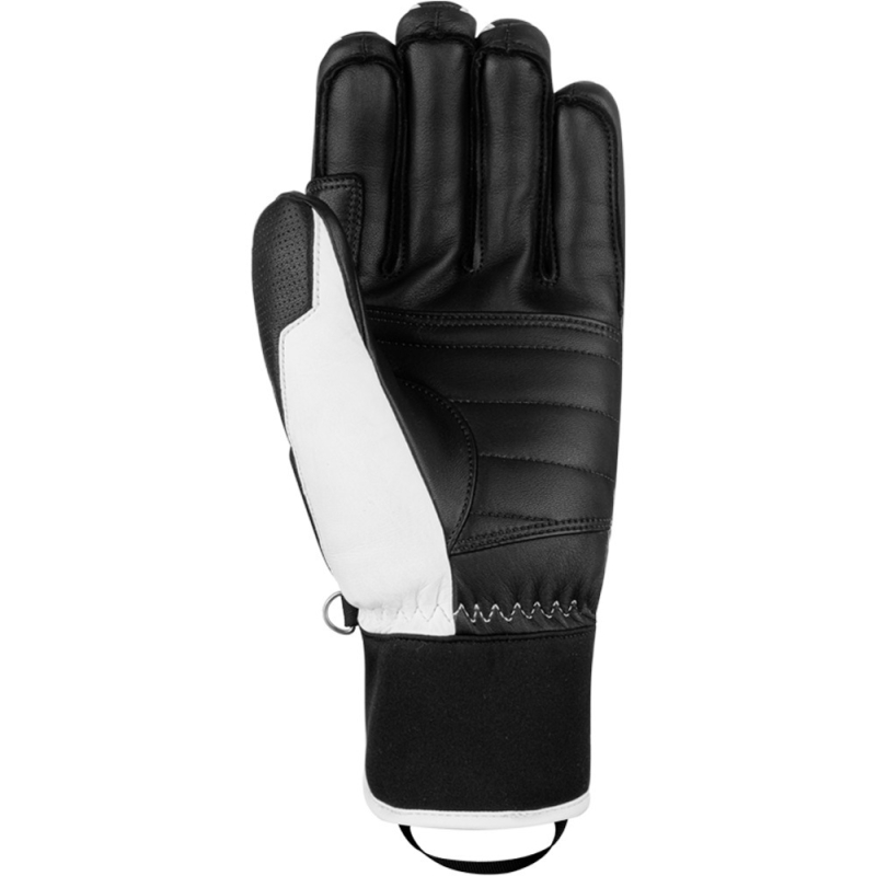 Rękawice narciarskie Reusch Master Pro czarno białe