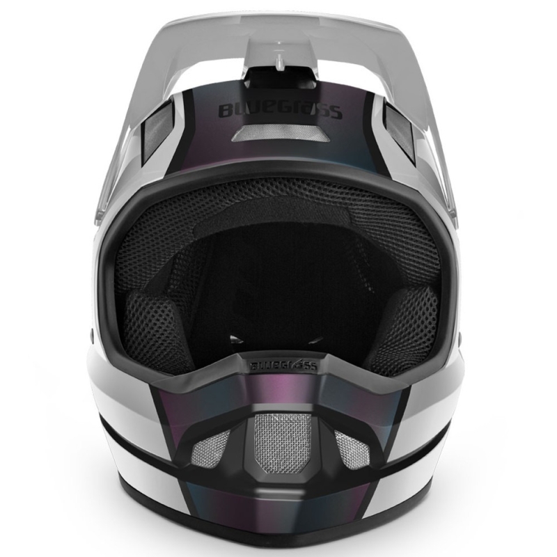Kask rowerowy Fullface Bluegrass Legit czarno-szary