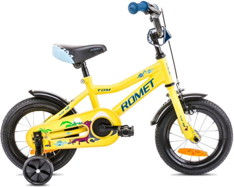 Rower dziecięcy Romet Tom 12 żółty