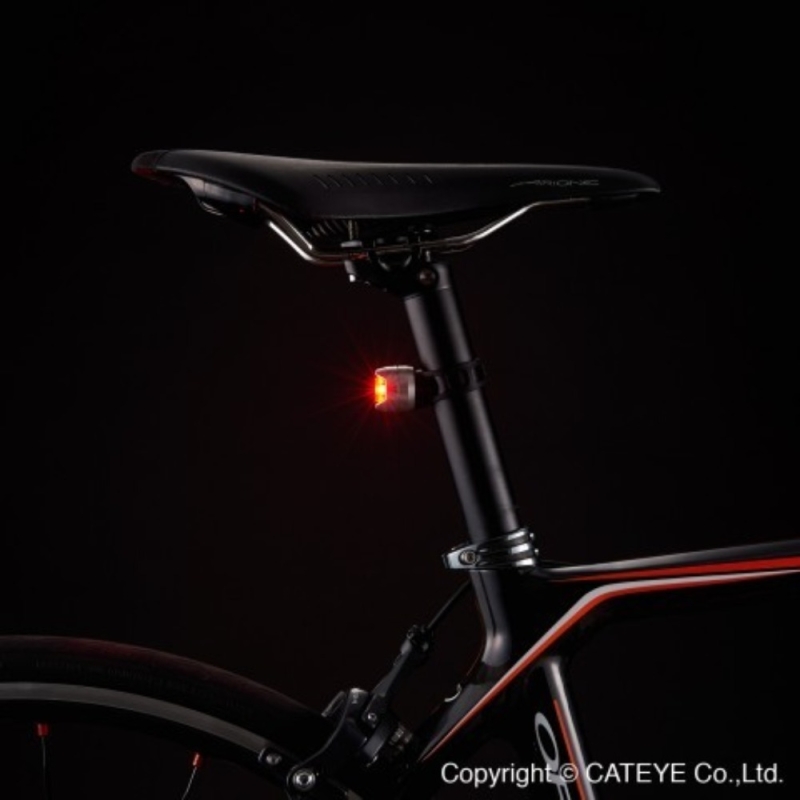 Zestaw lampek rowerowych Cateye AMPP100 & SL-LD160-R ORB
