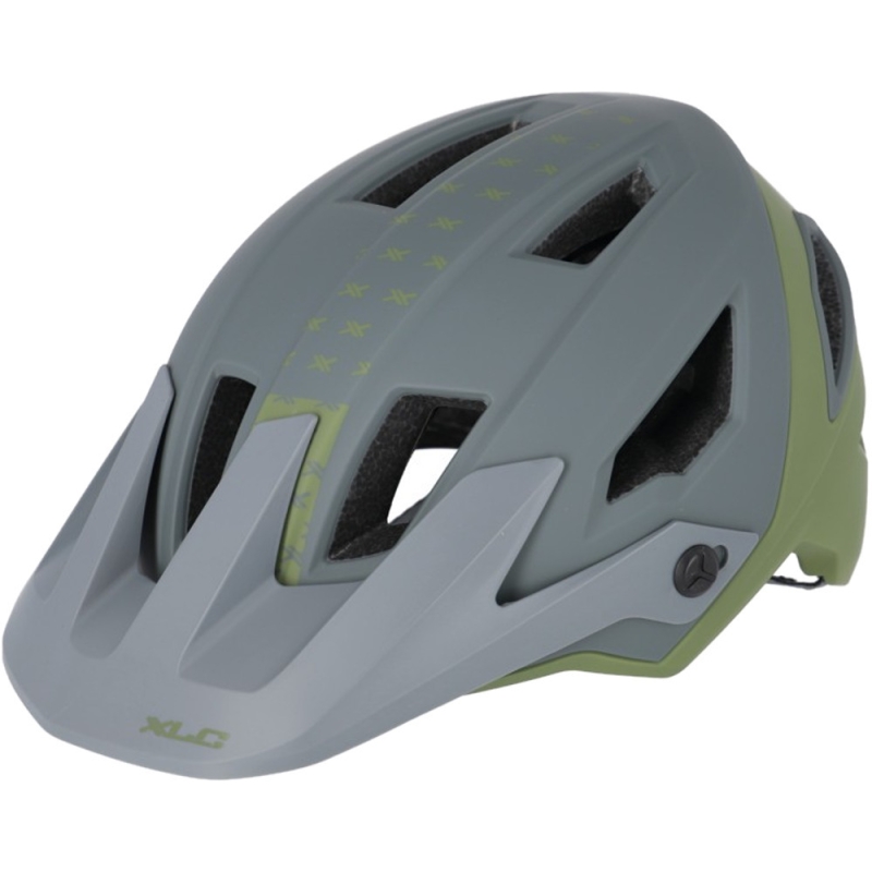 Kask rowerowy XLC BH-C31 szaro-zielony