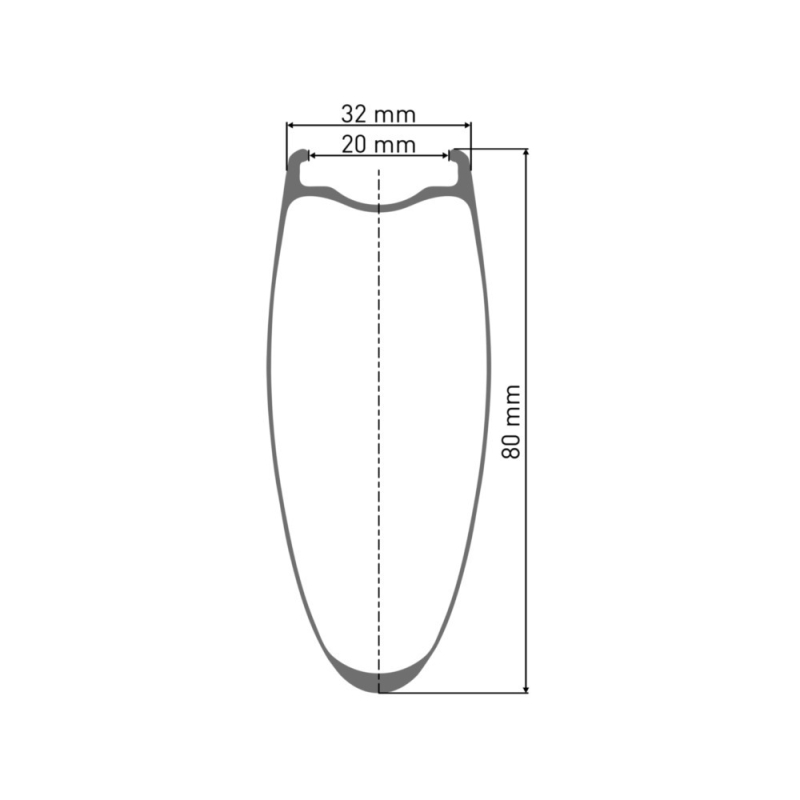 Koło tylne DT Swiss ARC 1100 Dicut 80 DB