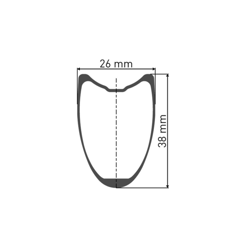 Koło tylne DT Swiss CRC 1100 Spline DB