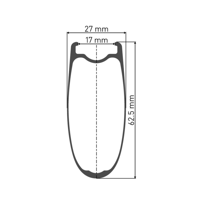 Koło tylne DT Swiss ARC 1400 Dicut 62