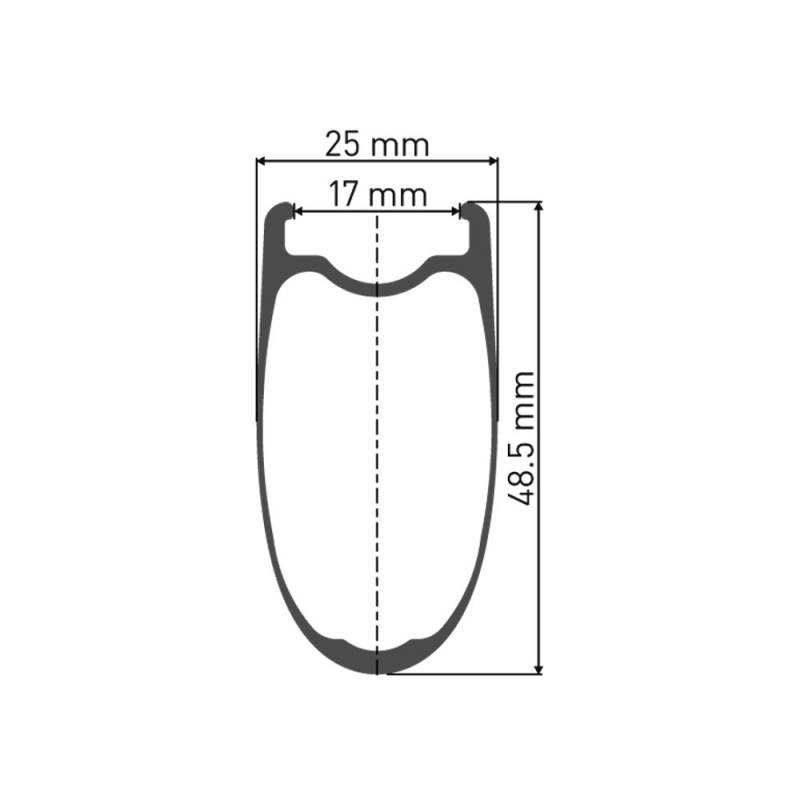 Koło przednie DT Swiss ARC 1100 Dicut 48