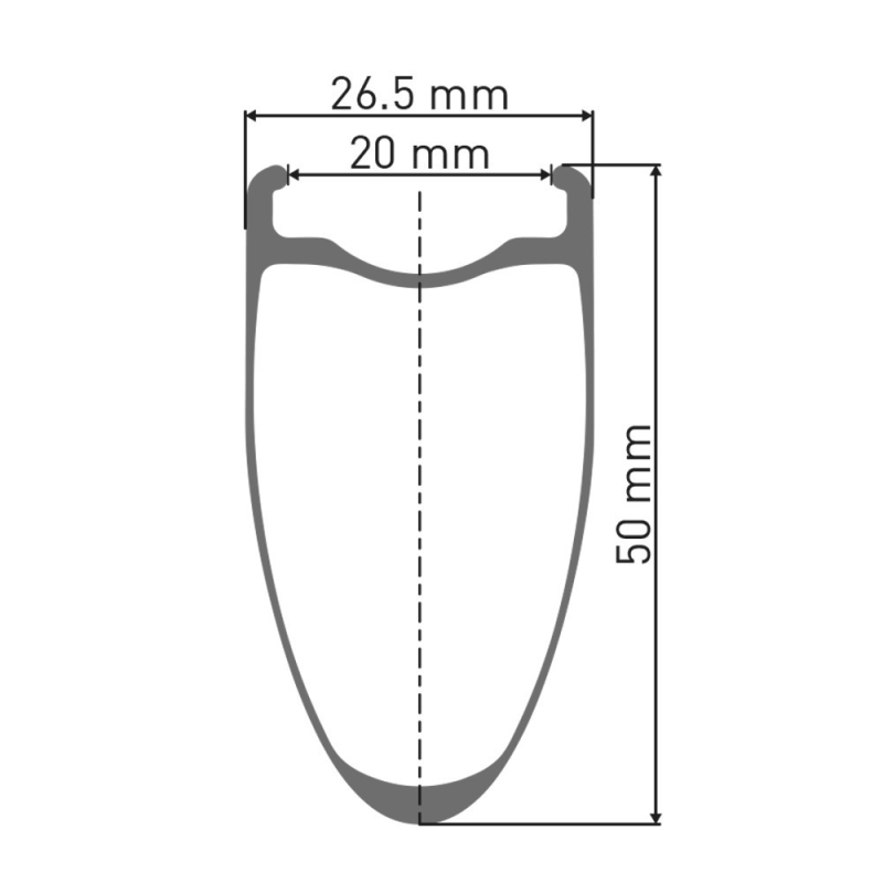 Koło przednie DT Swiss ARC 1400 Dicut 50 DB 650B