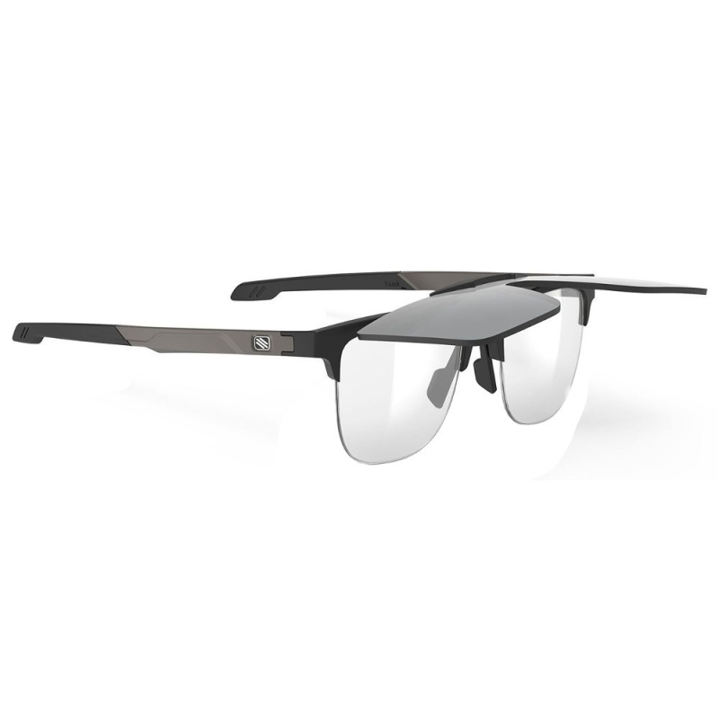 Okulary Rudy Project Inkas XL Flip Up Half Rim B RP czarne
