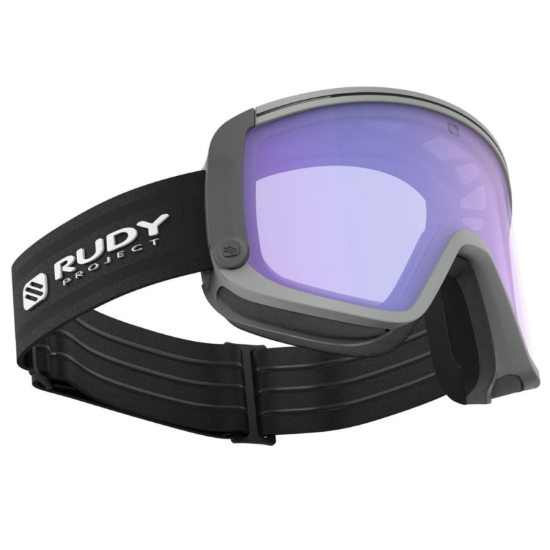 Gogle narciarskie Rudy Project Spincut ImpactX Laser Purple szare