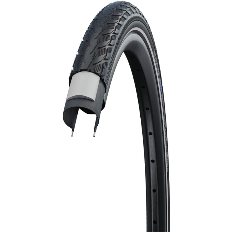 Komplet opon i dętek Schwalbe Delta Cruiser Plus Reflex Presta