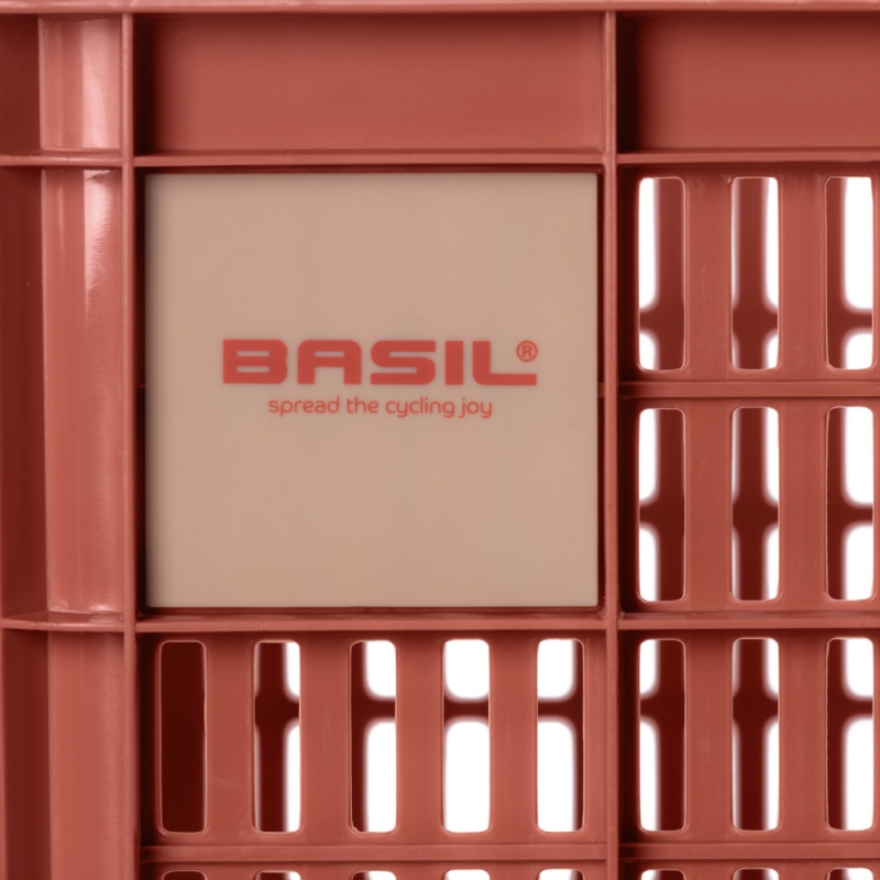 Koszyk na rower Basil Crate czerwony