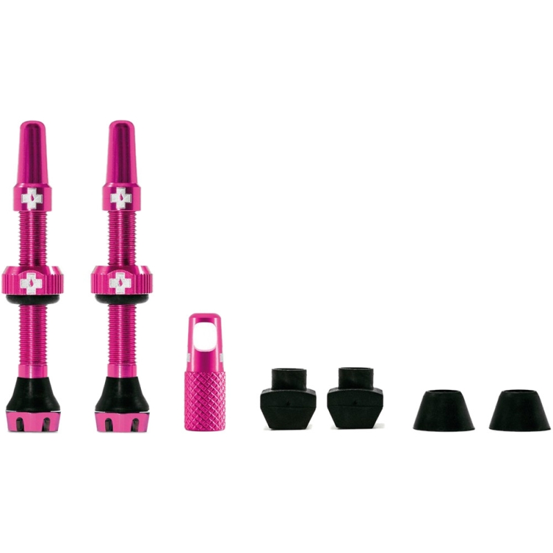 Zestaw wentyli Muc-Off V2 Tubeless Valves różowy